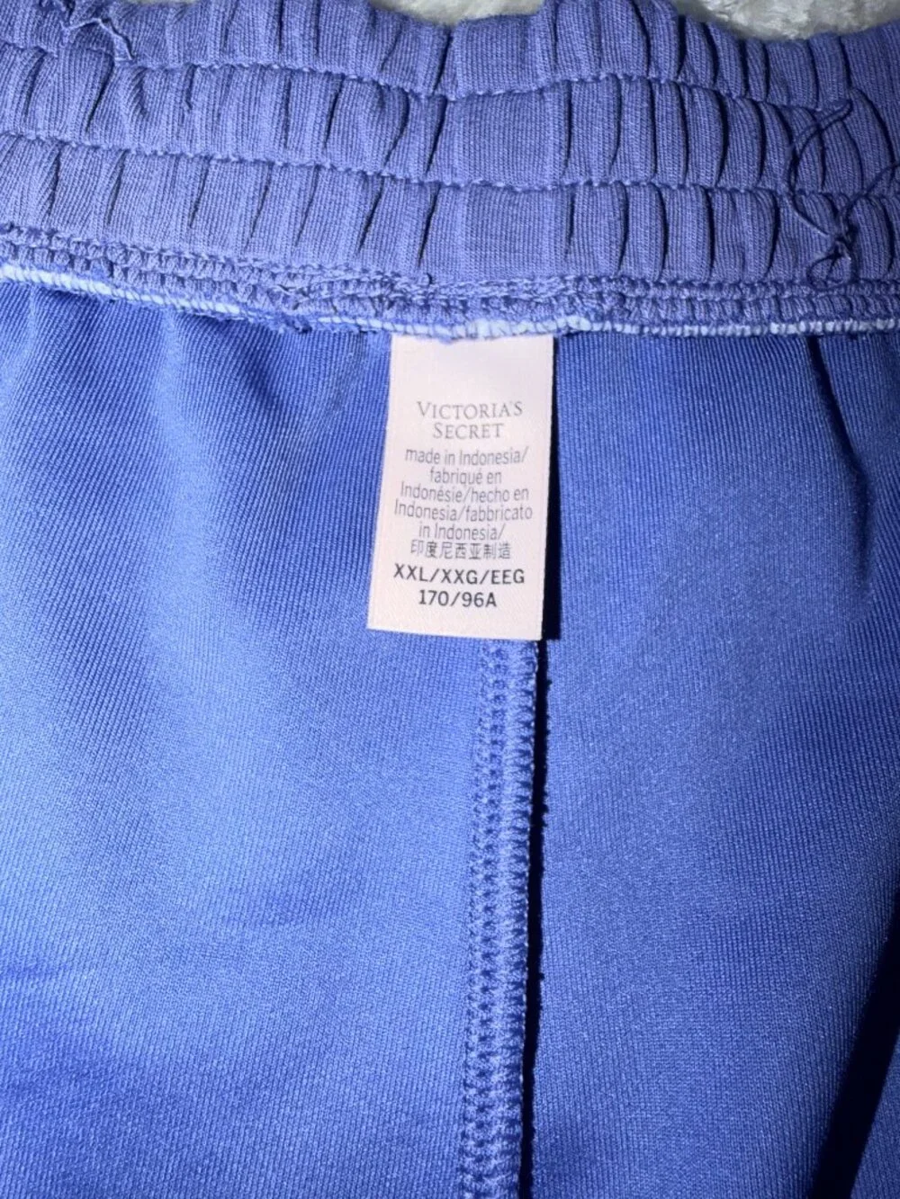 Victoria’s Secret Periwinkle Lounge Shorts XXL | Soft Modal Blend with Pockets